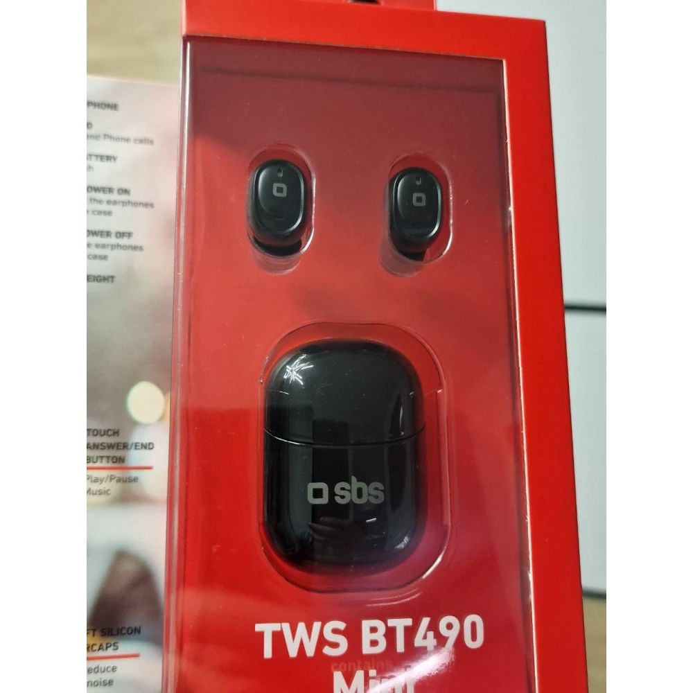 Беспроводные Наушники TWS bt490 SBS Music Hero True Wireless Style