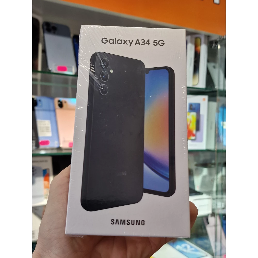 Смартфон Samsung Galaxy A34 5G 6/128GB Black SM-A346BZKAEUB