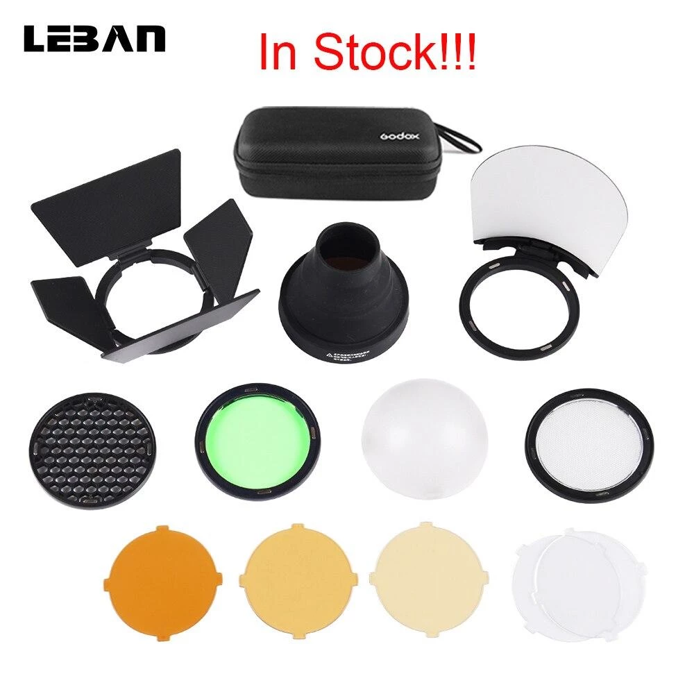 Набор насадок рассеивателей Godox AK-R1 для Godox V1 и AD200