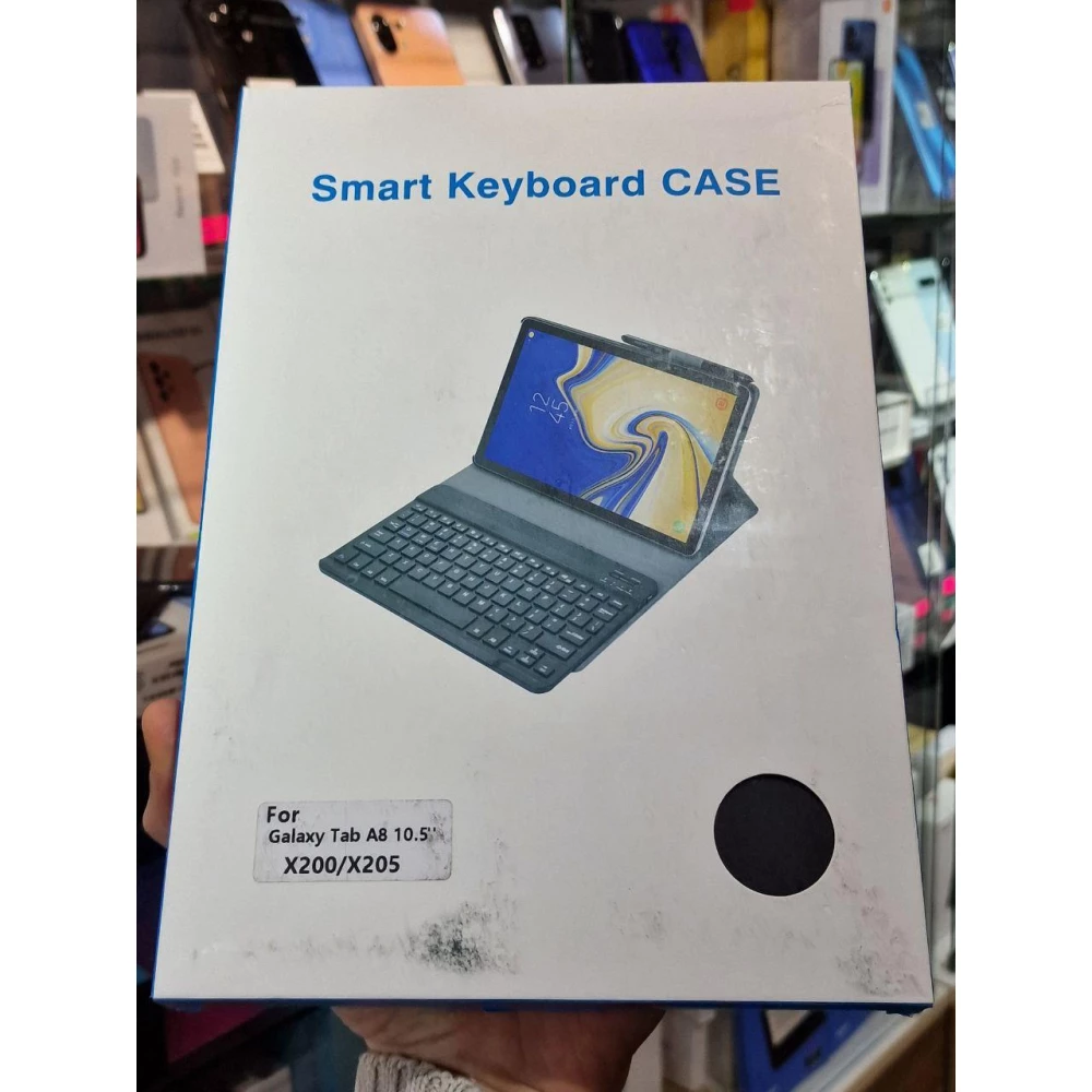 Чехол-клавиатура Tech-Protect Smart Сase Pen and Keyboard Samsung Galaxy Tab A8 10.5 X200 |  X205 Black