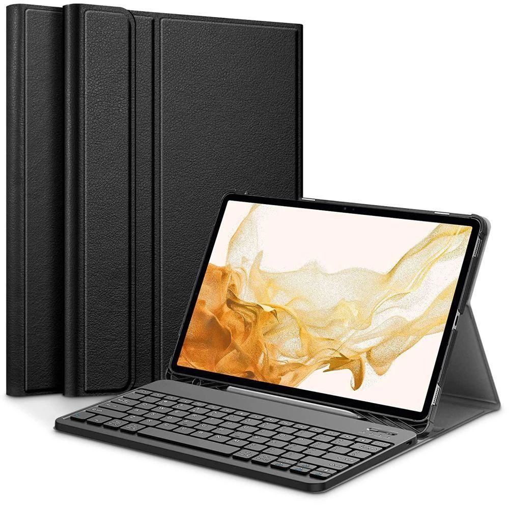 Чехол-клавиатура Tech-Protect Smart Сase Pen and Keyboard Samsung Galaxy Tab A8 10.5 X200 |  X205 Black