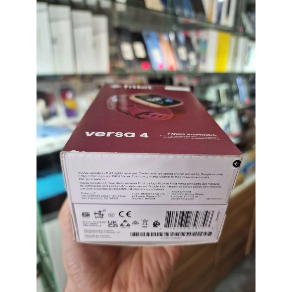 Fitbit Versa 4 Beet Juice/Copper Rose