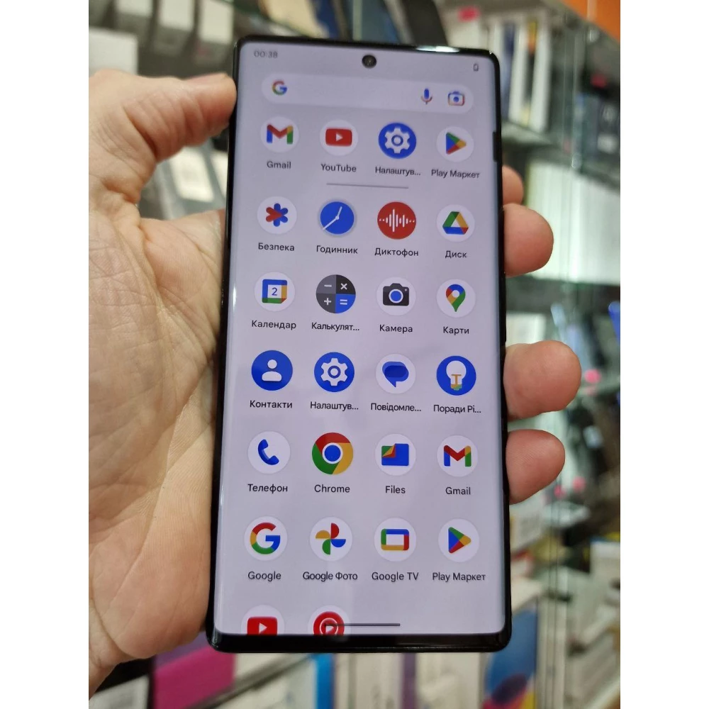 Смартфон Google Pixel 6 pro 12/128GB AMOLED, 50+48+12/11Мп, IP68 Stomy Black EU Open Box гарантия 1 год