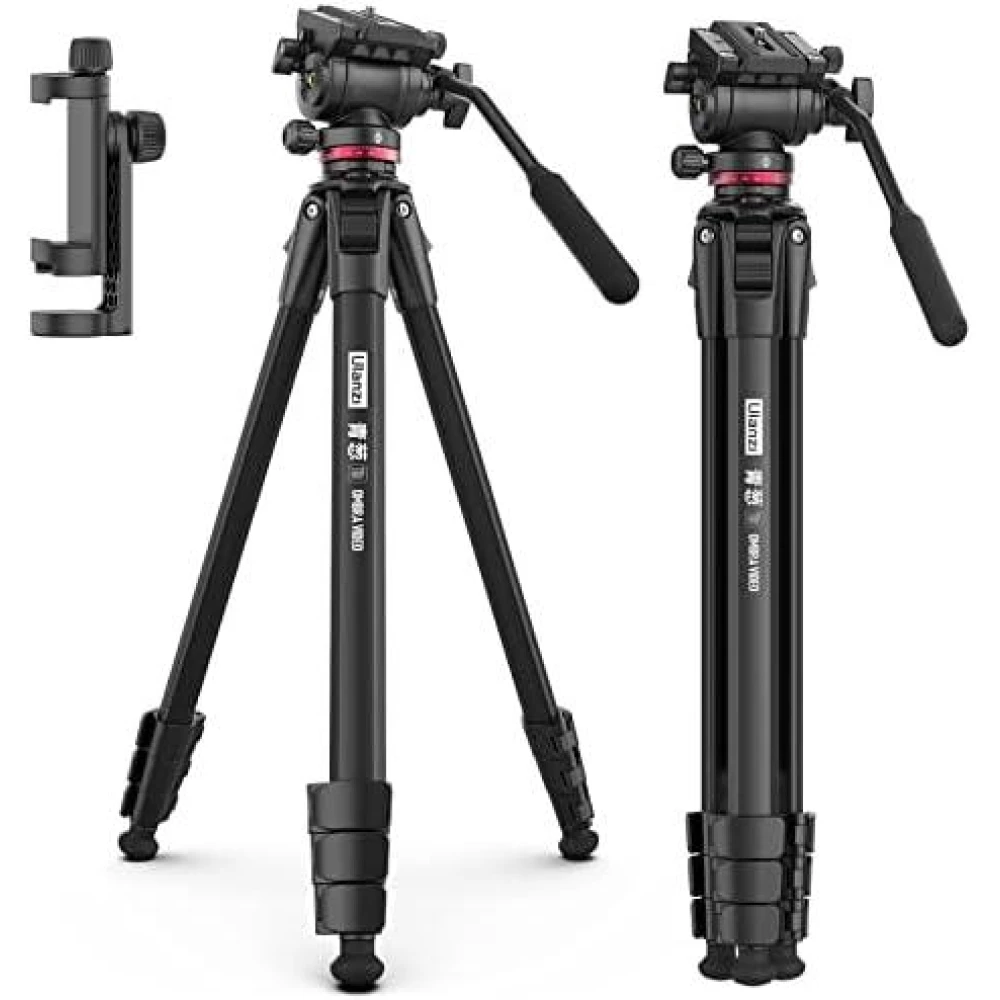 Профессиональный штатив алюминиевый для смартфона и фото техники с видео головкой 51-160см Ulanzi MT-56