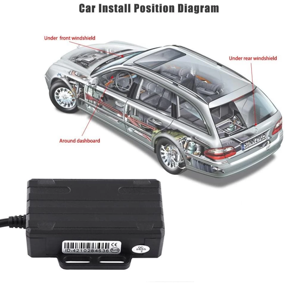 GPS -трекер Qiilu навигатор жучок автомобіля