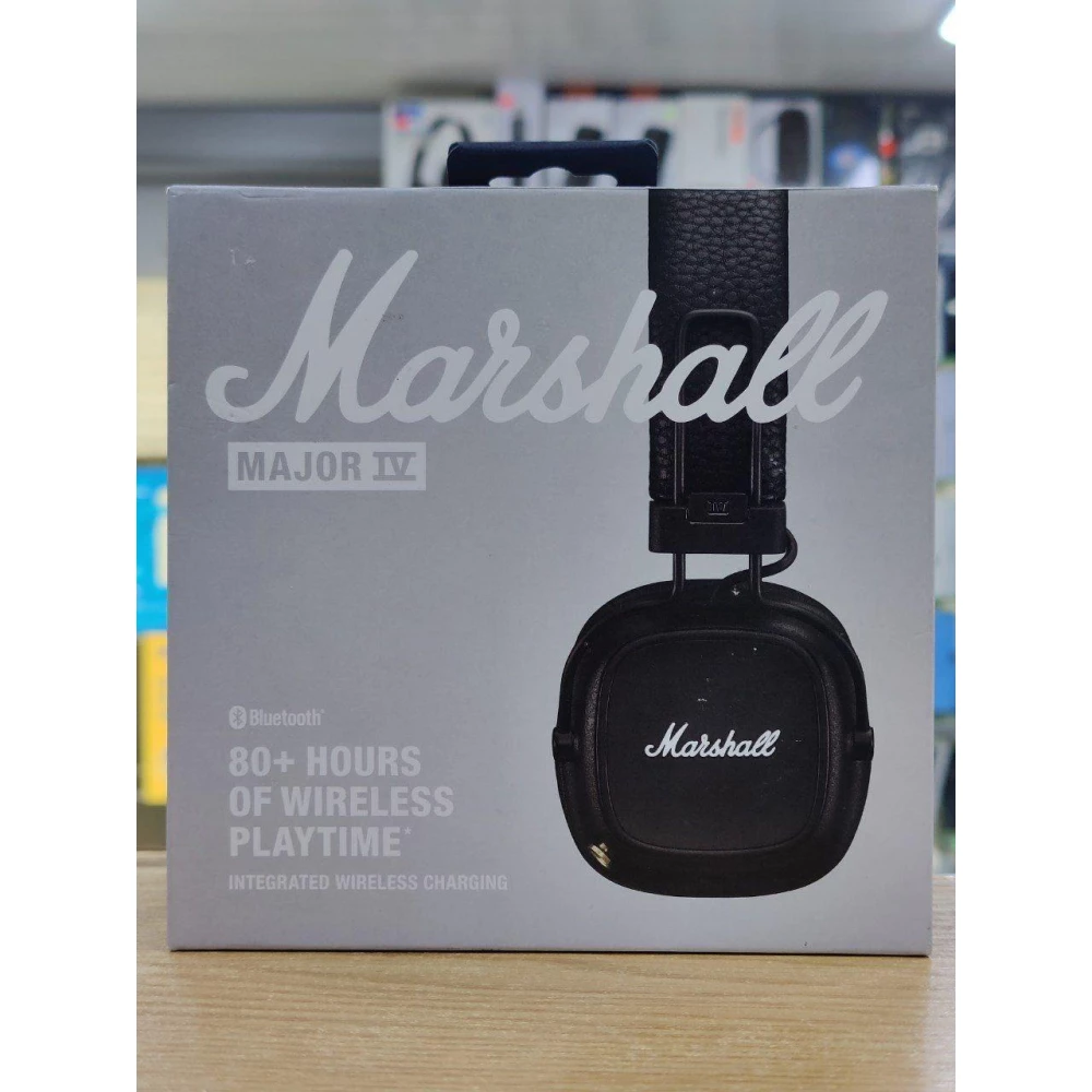 Накладные беспроводные наушники Marshall Major IV Black