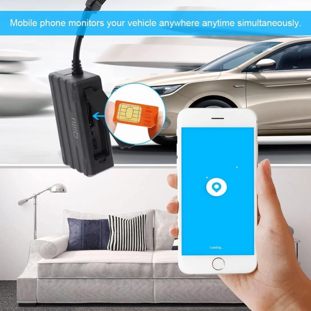 GPS -трекер Qiilu навигатор жучок автомобіля