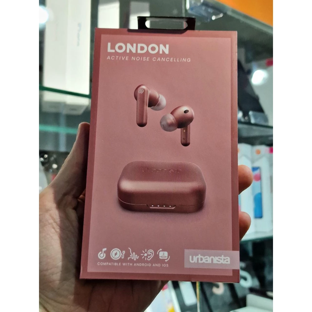 Наушники TWS (“полностью беспроводные“) Urbanista London Red