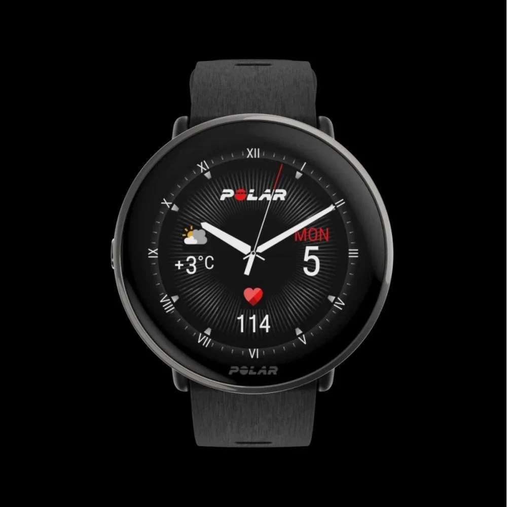 Смарт часы Polar Ignite 3 Titanium black
