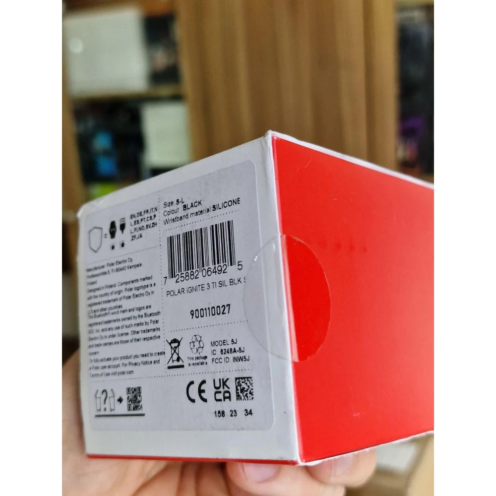 Смарт часы Polar Ignite 3 Titanium black