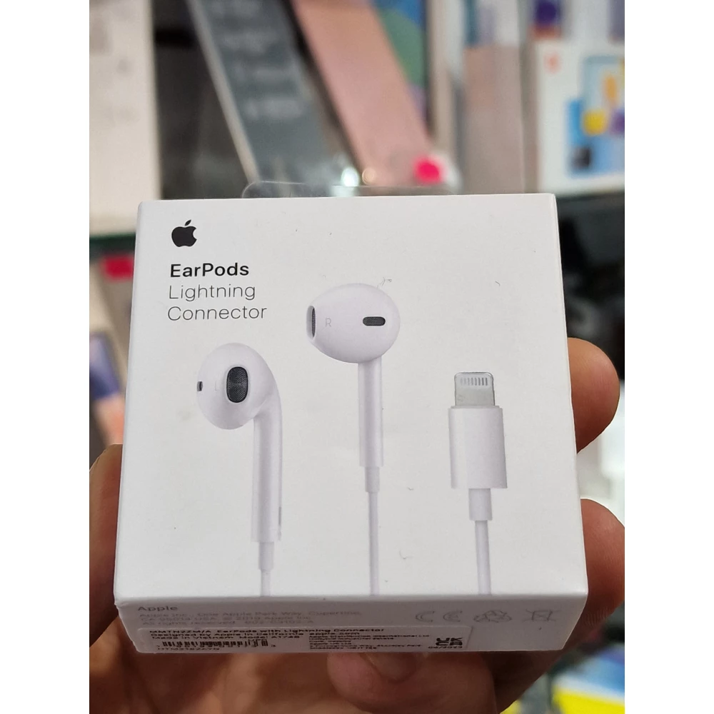Гарнитура Apple iPod EarPods with Mic Lightning White (MMTN2ZM/A) оригинал