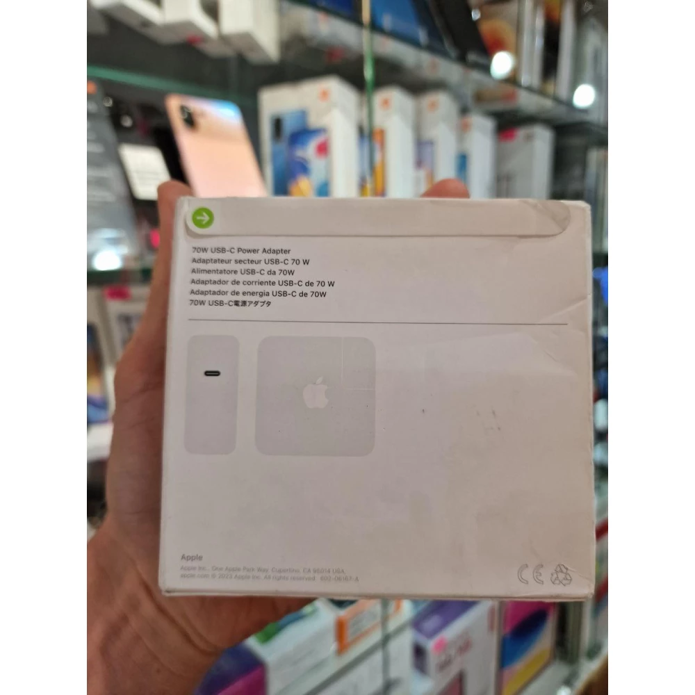 Адаптер питания Apple 70W USB-C (A2743 / MQLN3) оригинал