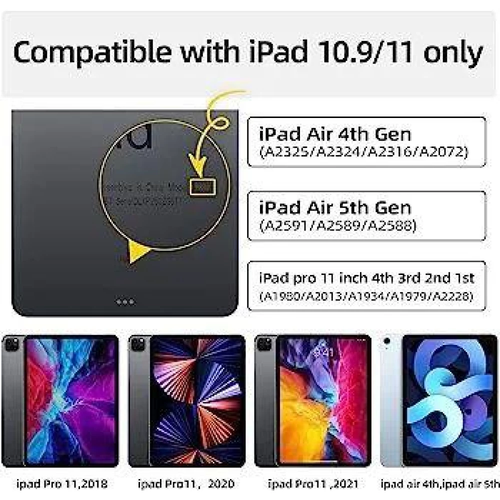 Чехол-клавиатура для планшета HOU для iPad Pro 11 2022