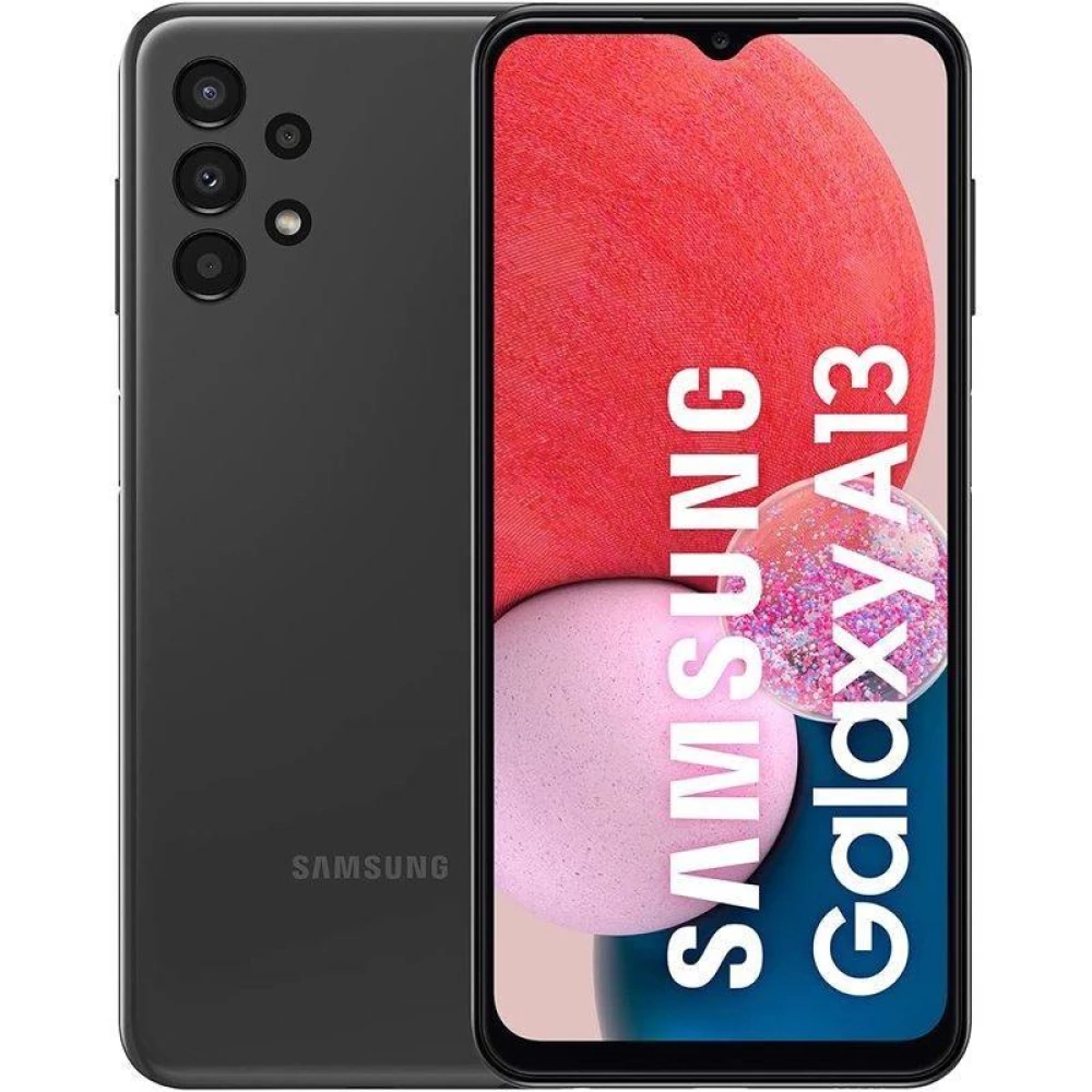 Смартфон Samsung Galaxy A13 SM-A135f 3/32Gb + msd64 gb Black Гарантия + чехол + стекло в подарок