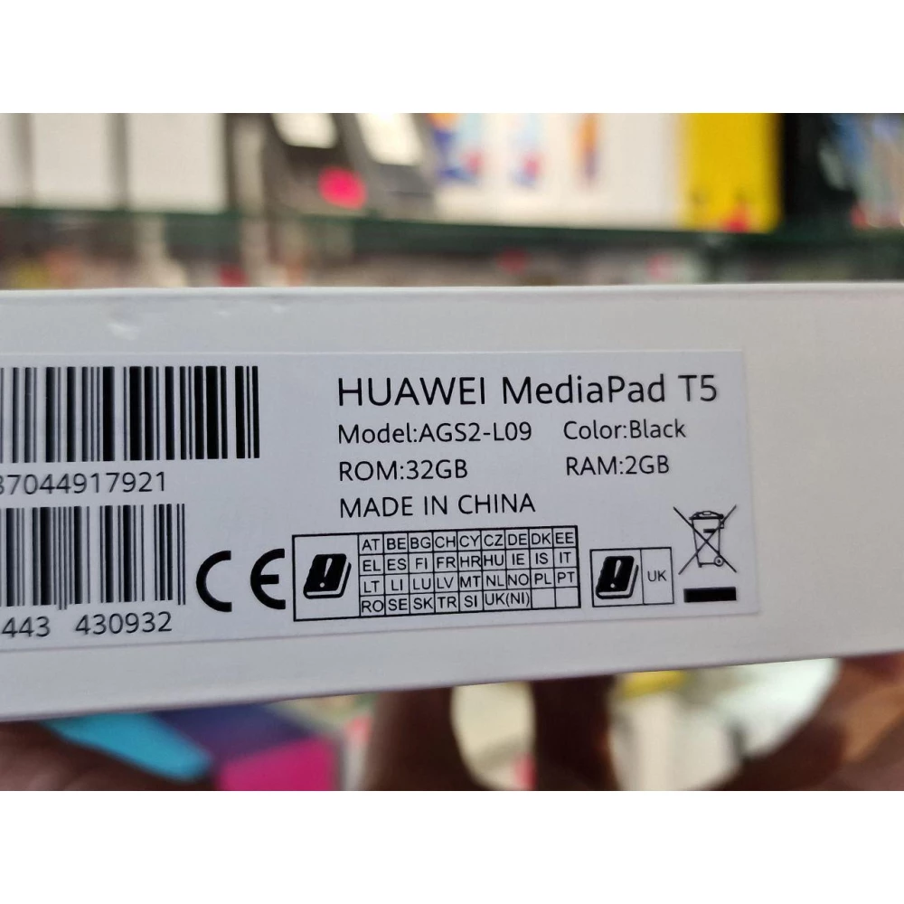 Планшет HUAWEI MediaPad T5 10 2/32GB LTE 1920*1080 Black