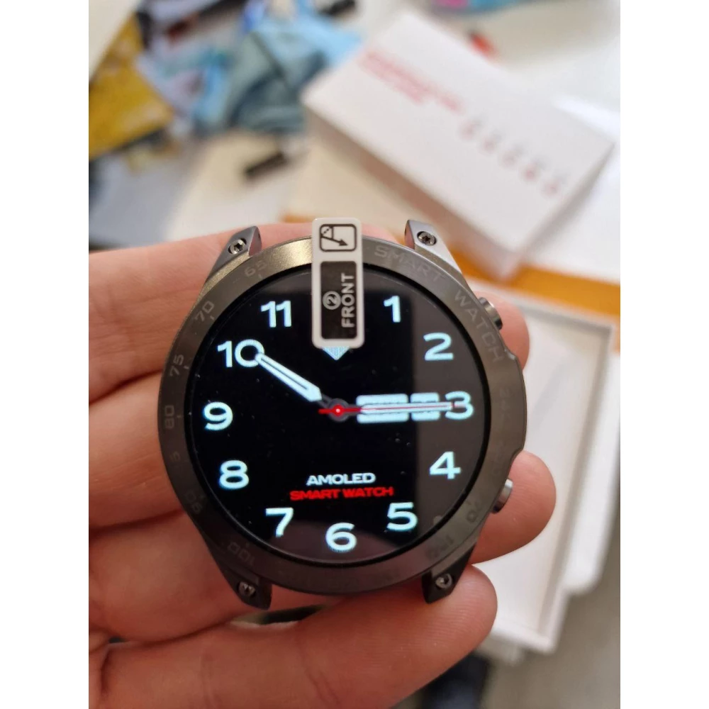 Смарт-часы BOZLUN с функцией телефона, 1.43“ AMOLED, 5ATM, водонепроницаемый