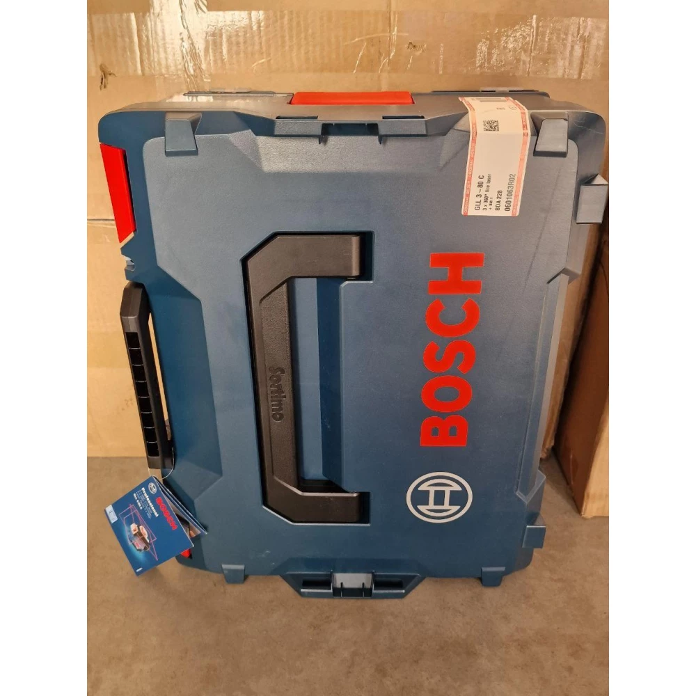 Линейный лазерный нивелир Bosch Professional GLL 3-80 C в L-Boxx в кейсе с мишенью и чехлом