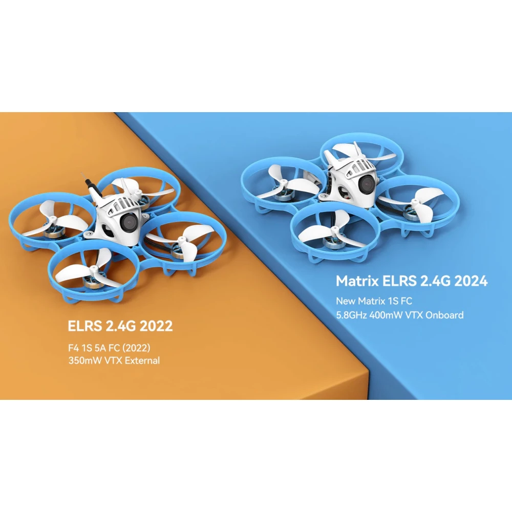 Бесколлекторный  Fpv квадрокоптер BetaFPV Meteor75 Pro matrix ERLS Brushless Whoop