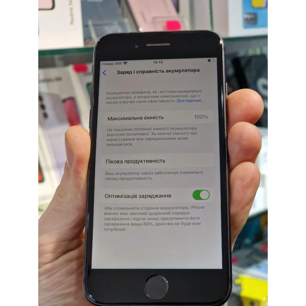 Apple iPhone 8 256gb Space Black бу 100%