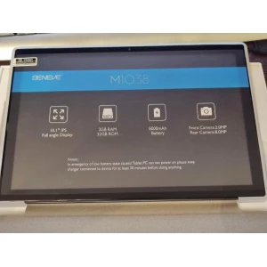 Изображение товара -  Планшет 10“ BENEVE Android 11, 3/32 1280x800 HD IPS 6000 + чехол + пленка