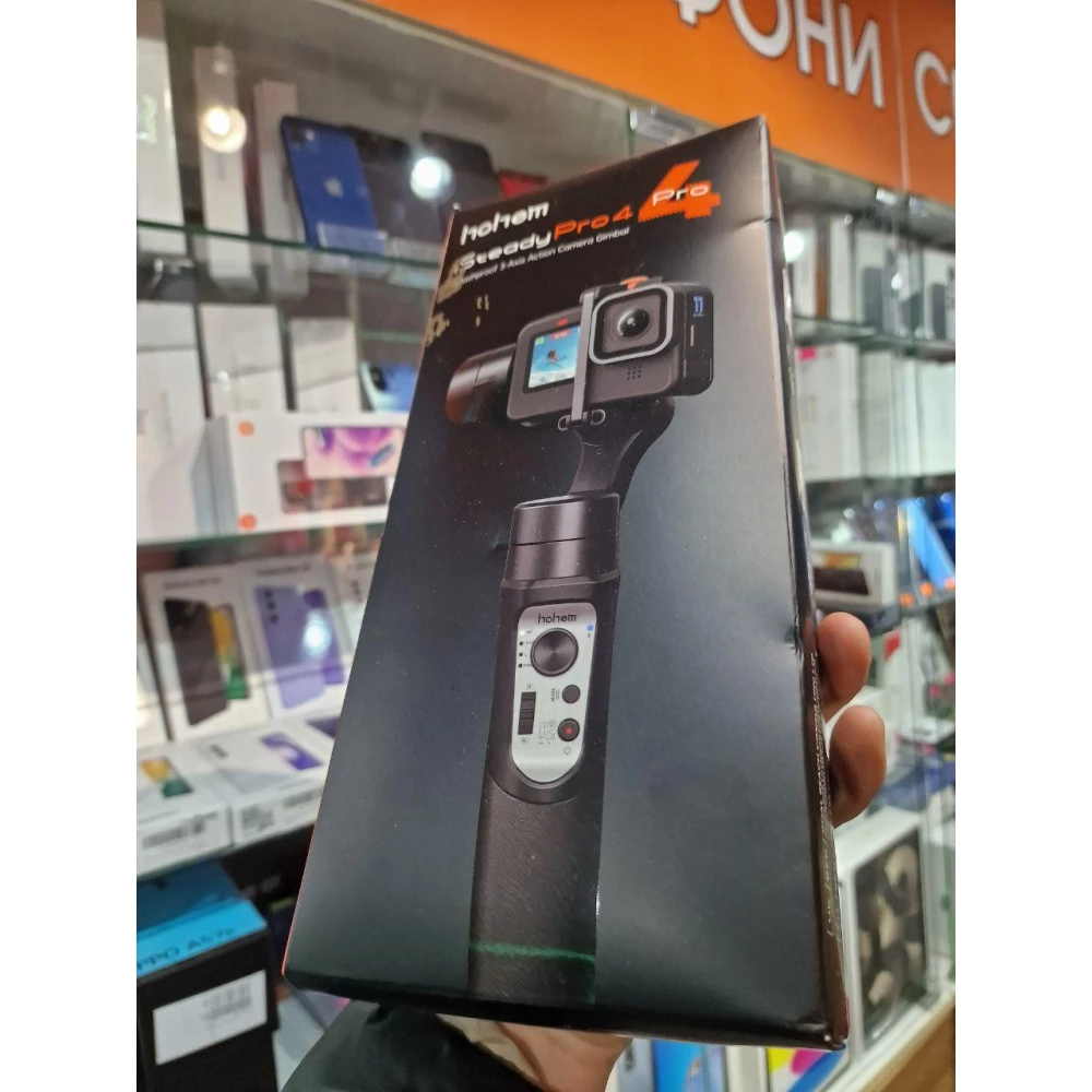 Монопод для селфи (Selfie Stick) Hohem iSteady Pro4 Black