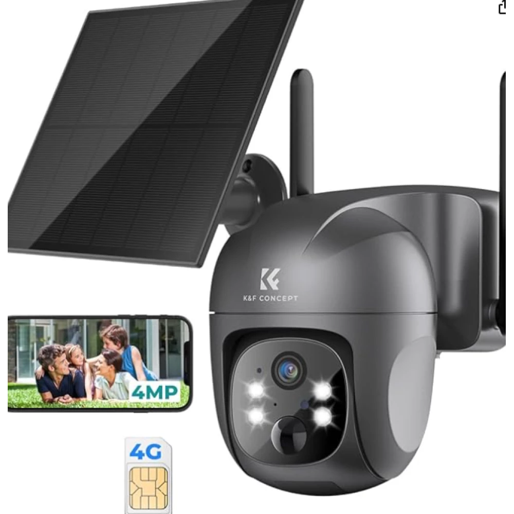 Камера наблюдения K&F Concept 4G LTE Security Camera Outdoor