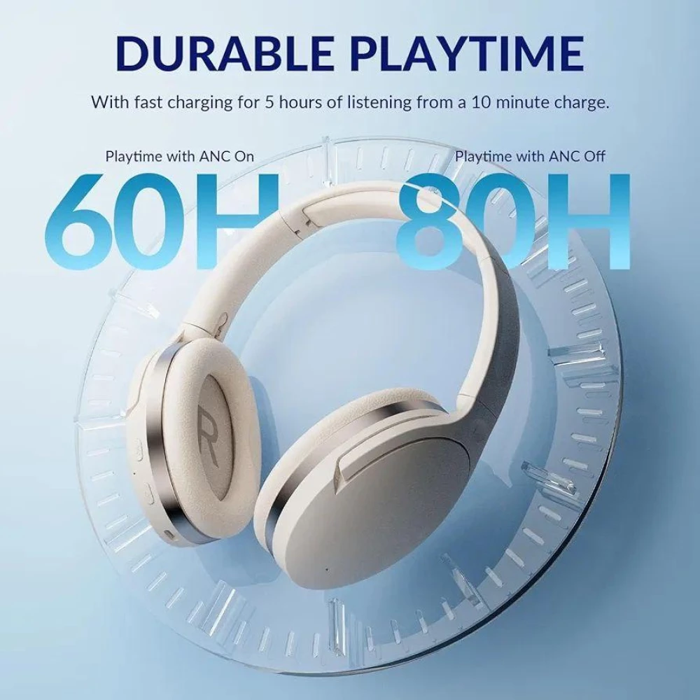 TONEMAC H3 Bluetooth-наушники з активным шумодавом стереозвуком Hi-Fi