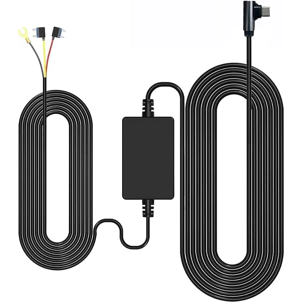 Відеореєстратор REDTIGER F7NP 4K з Wi-Fi GPS і комплектом дротів USB C і камерою заднього огляду