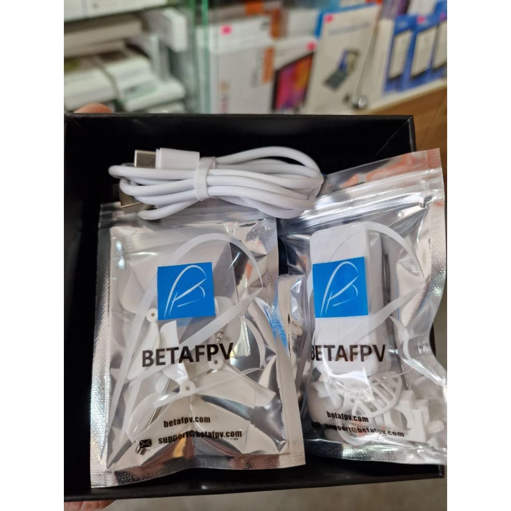 Квадрокоптер Fpv дрон Betafpv Meteor75 pro 2battery Brushless Whoop Quadcopter (2022) TBS Crossfire