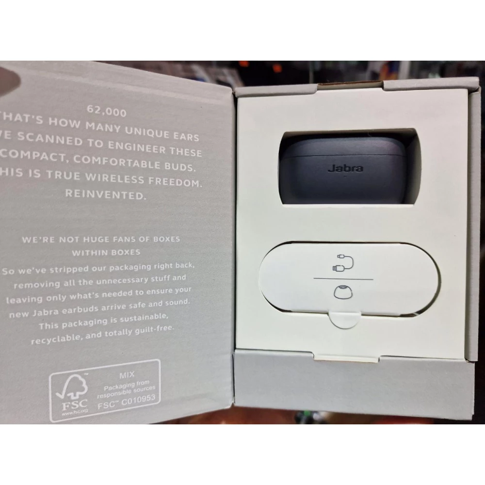 Беспроводные наушники Jabra Elite 4 Bluetooth Headset Dark Grey