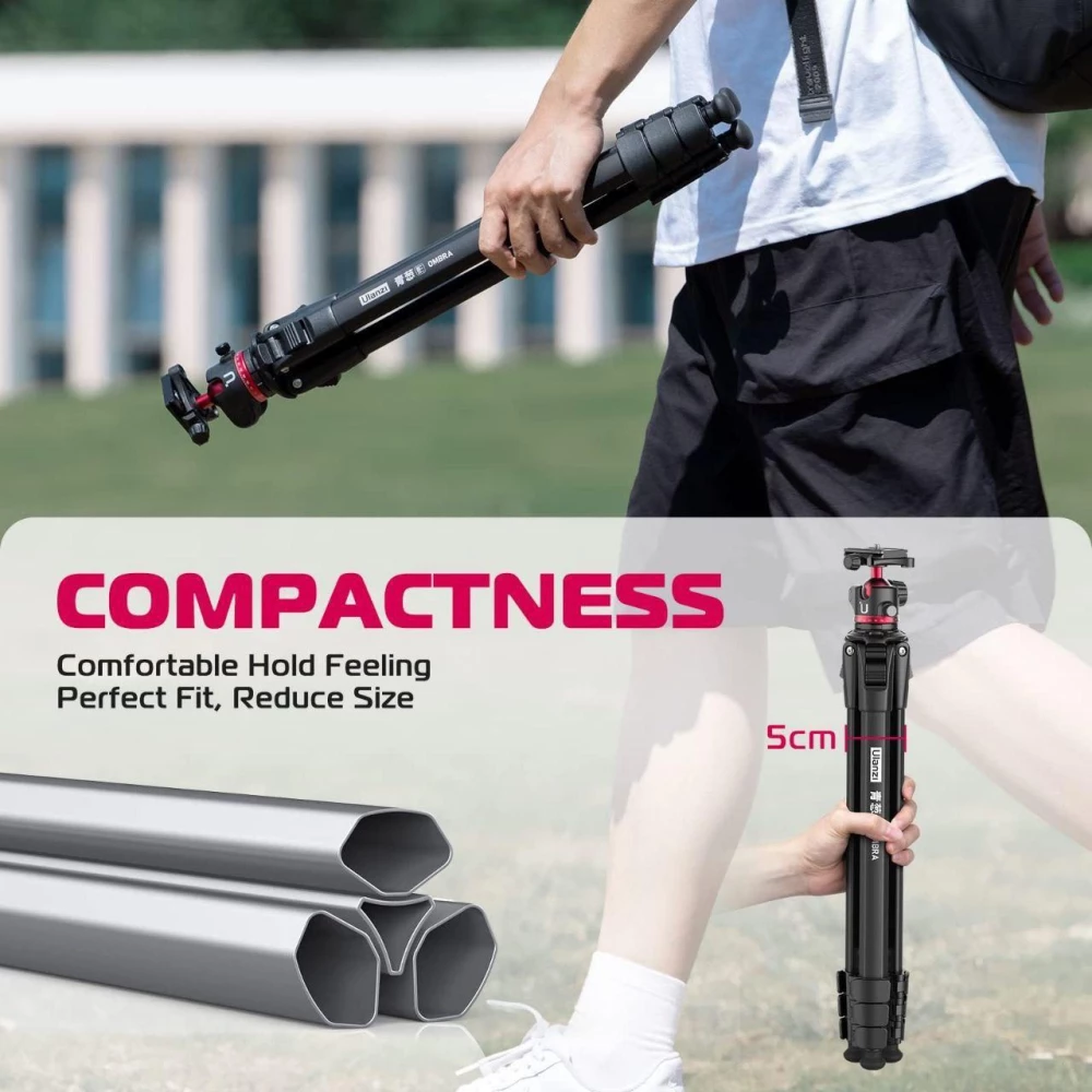 Штатив для путешествий Ulanzi MT-55 Ombra Black (50-158 см, до 8кг)