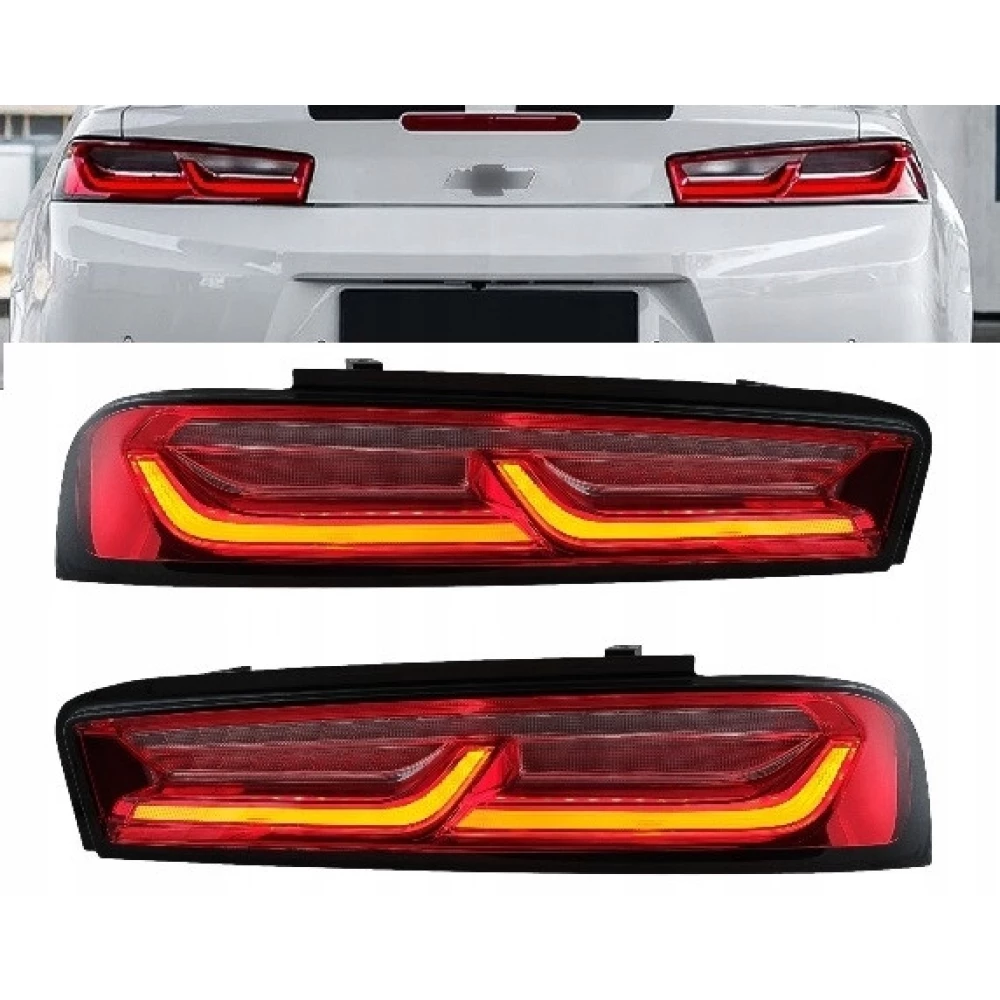 СВЕТОДИОДНІ червоні стопи задні ліхтарі Chevrolet Camaro 6 cc 2015-2019 led