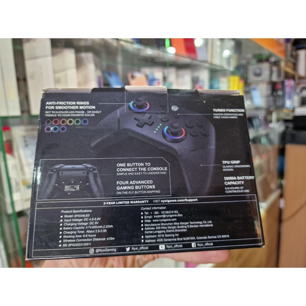 NYXI Chaos Wireless Gamepad (Джойстик) для Nintendo Switch Lite OLED