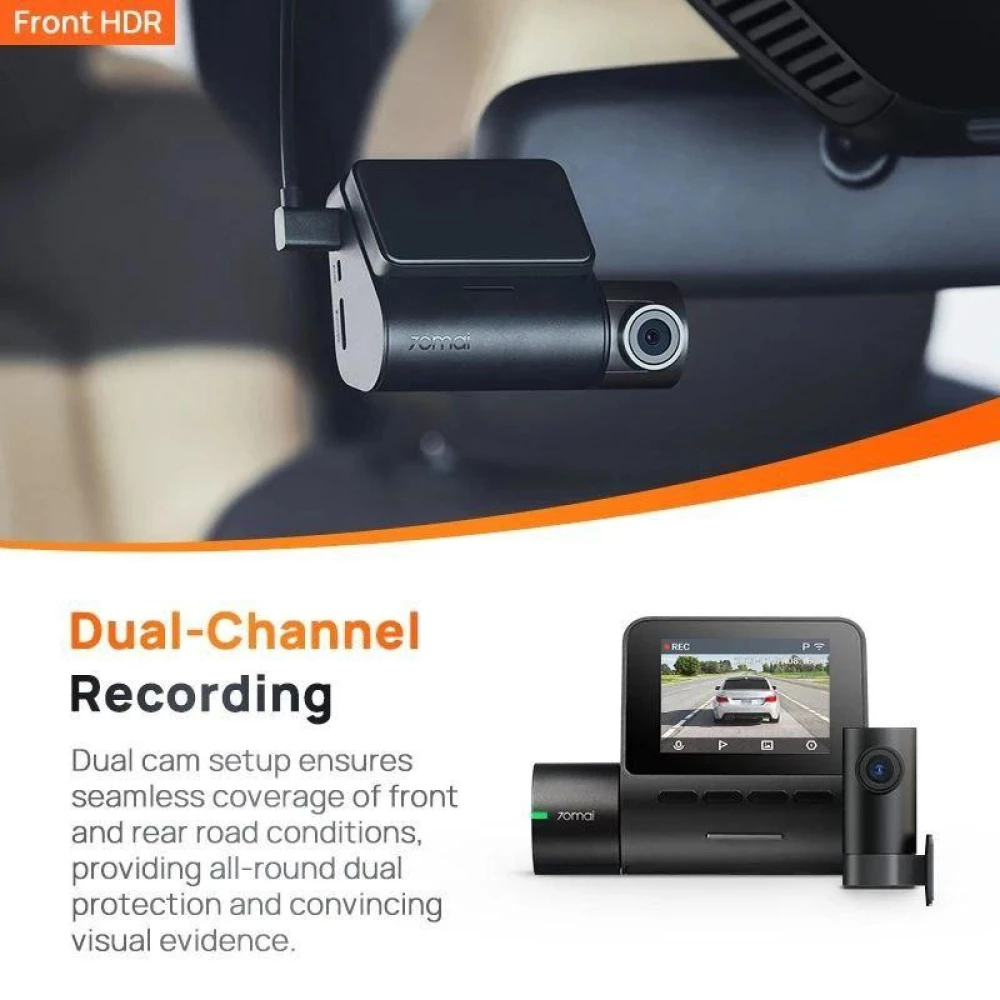 Відеореєстратор 70Mai Dash Cam A200 global