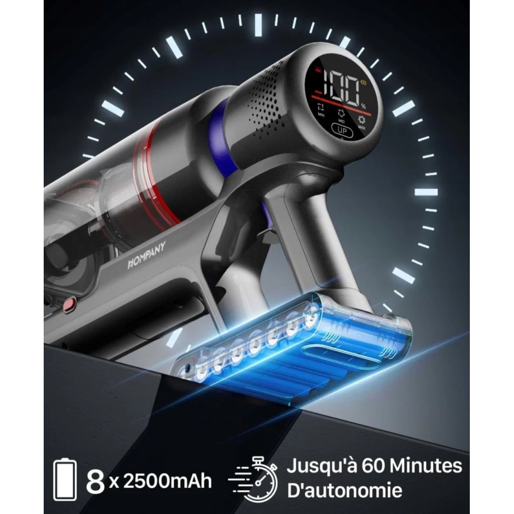 Пылесос вертикальный hompany smartvac 11