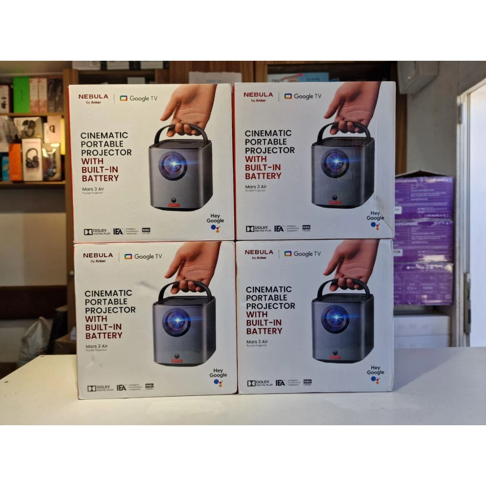 Портативный проектор Anker Nebula Mars 3 Air GTV Projector зі звуком Dolby Digital і FullHD