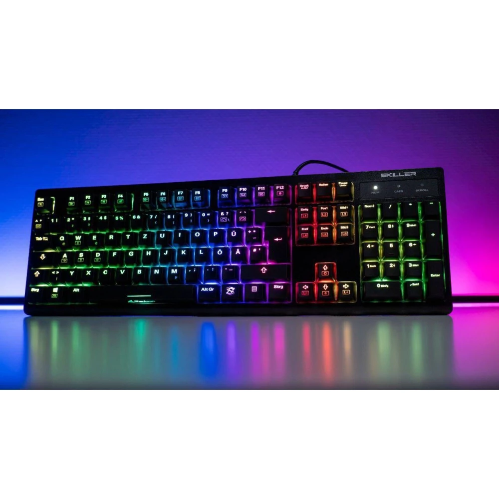 Механическкая Клавиатура sharkoon skiller sgk30 синяя подсведка