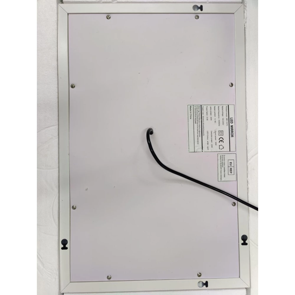 Зеркало c регулировкой подсведки 20вт 70х50см с сенсорным управлением