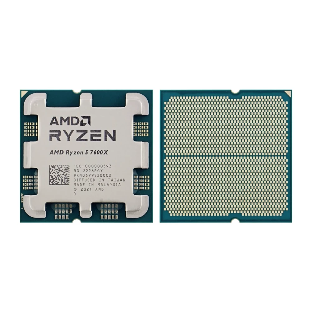 Процесор AMD Ryzen 5 7600X (100-100000593WOF) (Socket AM5, 12T, 5.3 ГГц, Box)