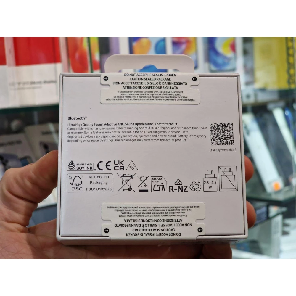 Беспроводные Bluetooth наушники Samsung Galaxy Buds 3 SM-R530 White (SM-R530NZWASEK)