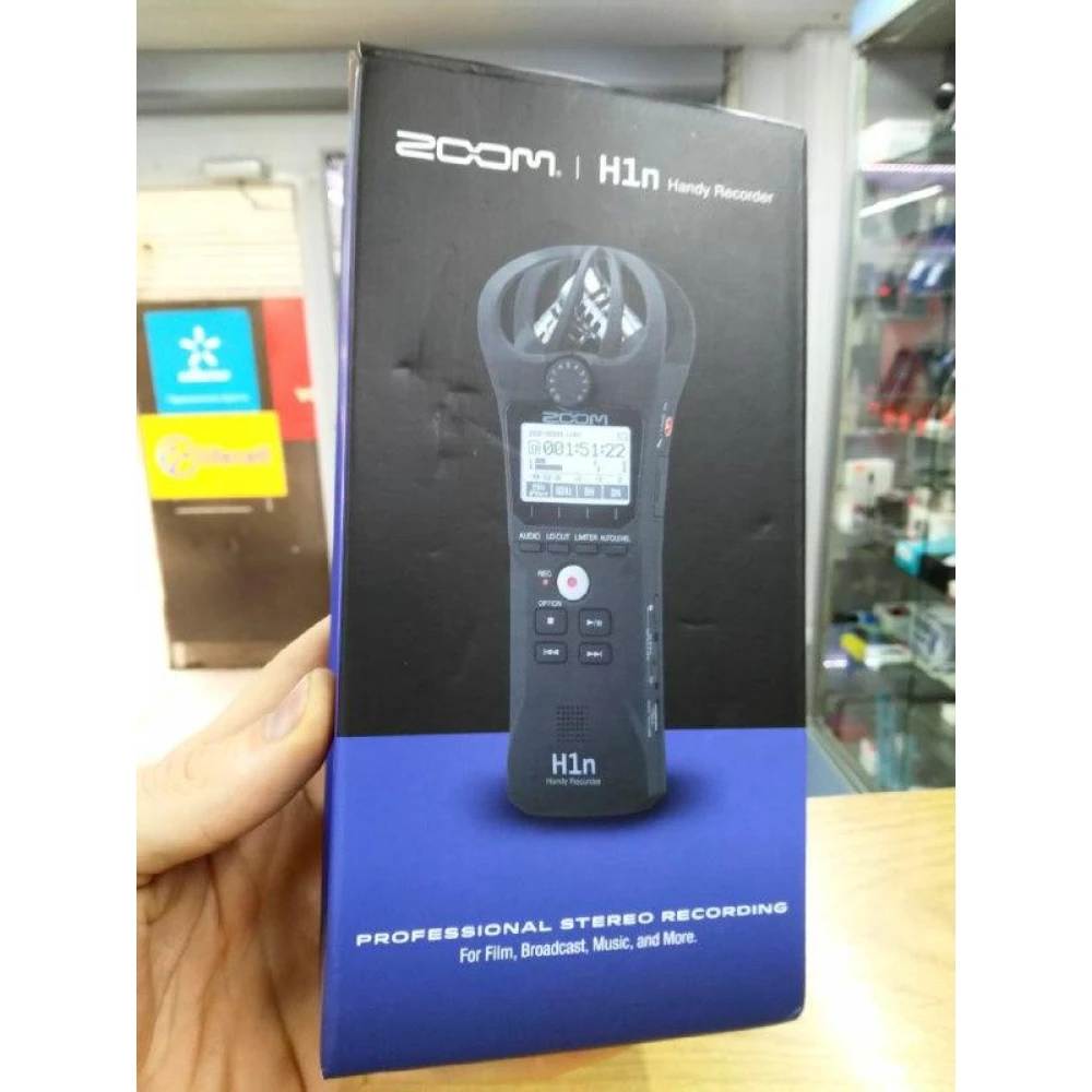 Рекордер диктофон zoom h1n + паралоновая защита