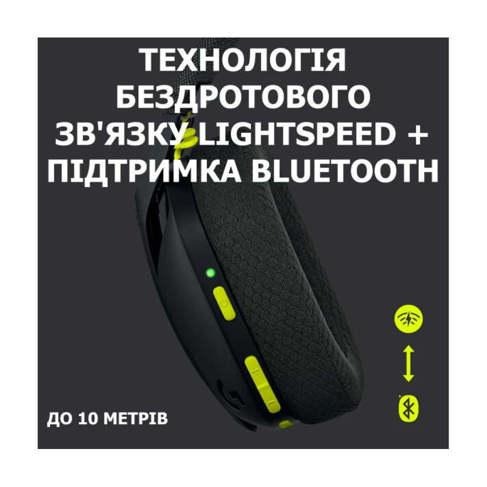 Компьютерная гарнитура Навушники Logitech G435 Ligtspeed Wireless Gaming Headset