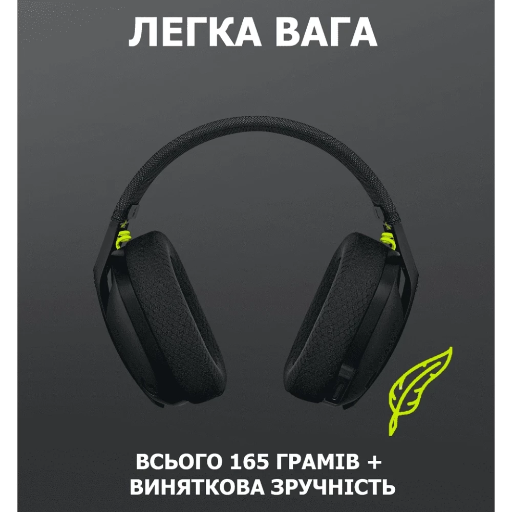 Компьютерная гарнитура Навушники Logitech G435 Ligtspeed Wireless Gaming Headset