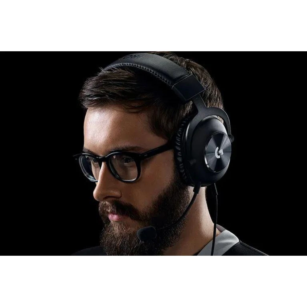 Компьютерная гарнитура Наушники Logitech G PRO X Gaming Headset (L981-000818) Black