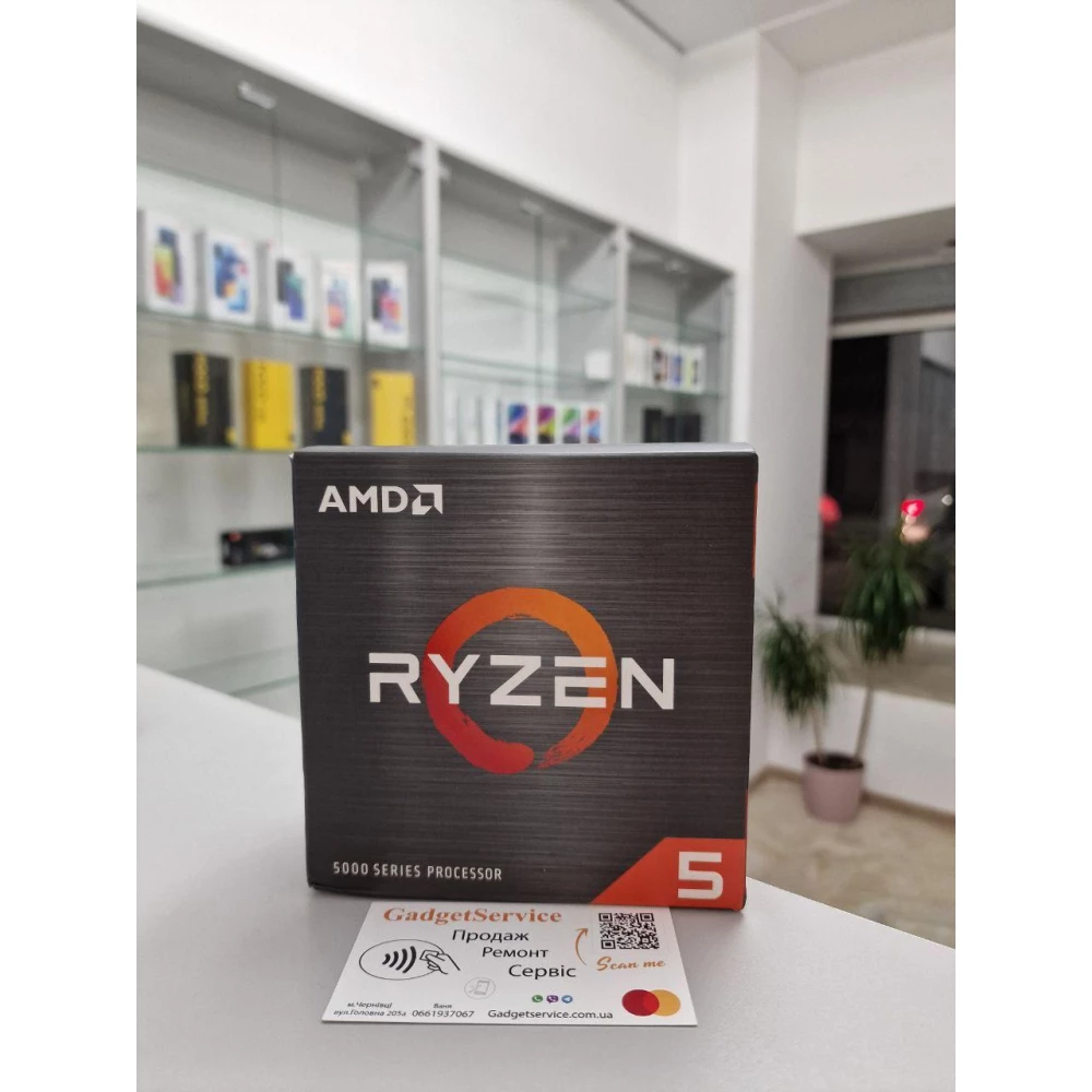 Процесор AMD Ryzen 5 5600X Box (100-100000065BOX)