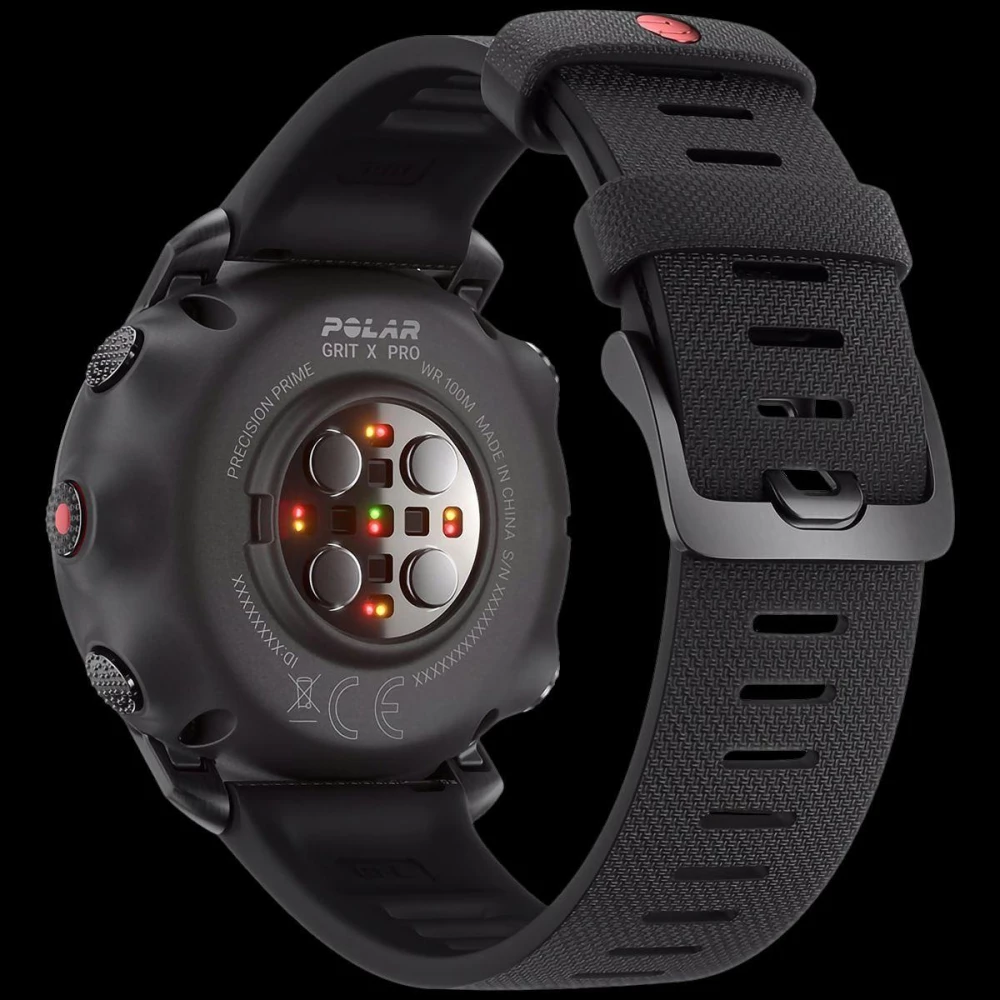 Спортивные часы Polar Grit X Pro Black. PL-90085773-M/L