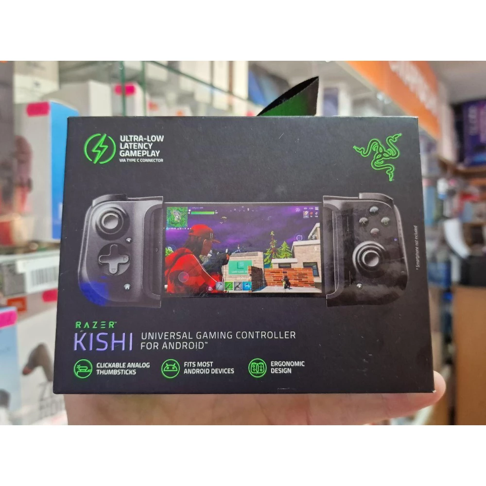 Консоль геймпад Razer Kishi for Android IOS TYPE-C USB Black (RZ06-02900100-R3M1)