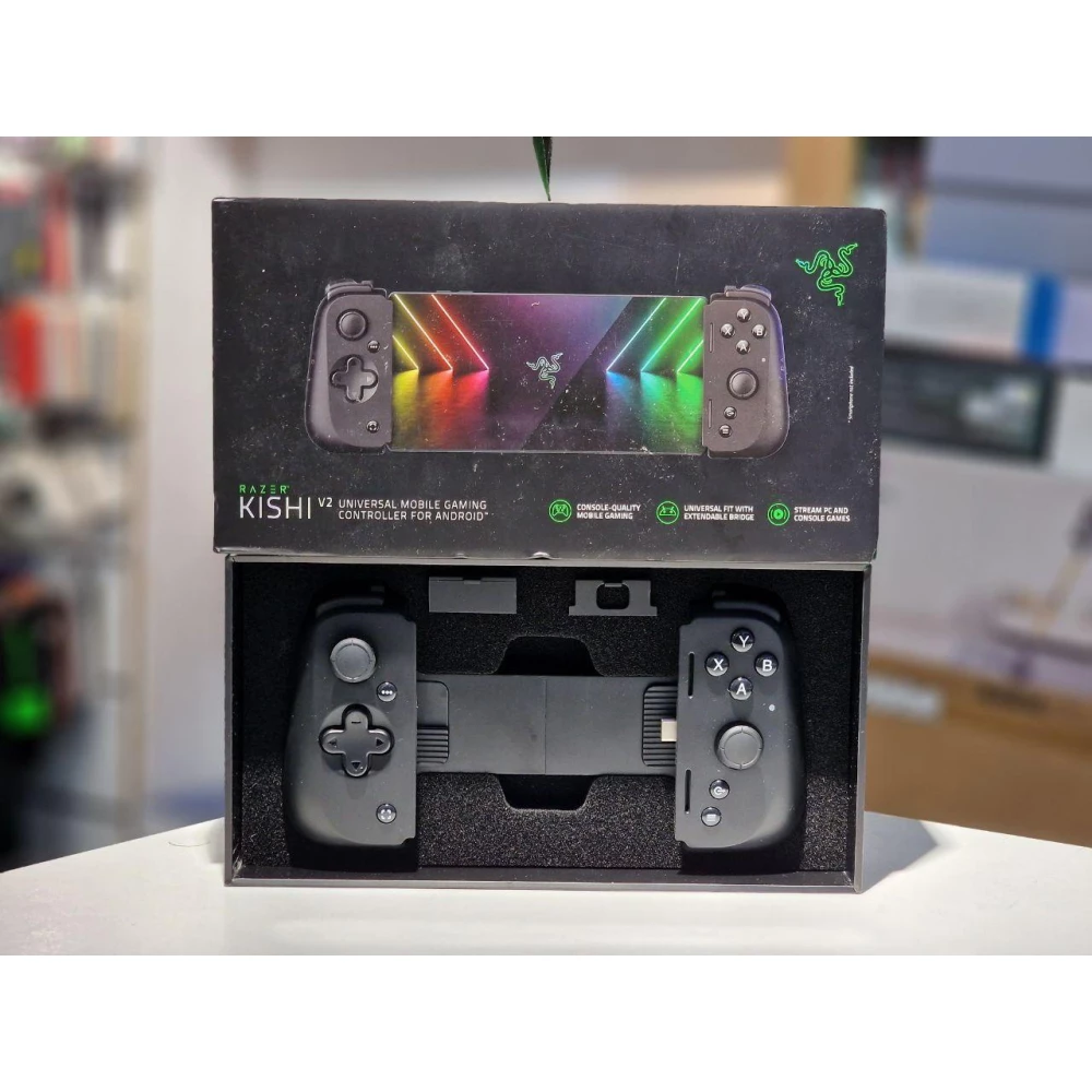 Консоль геймпад Razer Kishi V2 for Android + IOS USB Black (RZ06-04180100-R3M1)