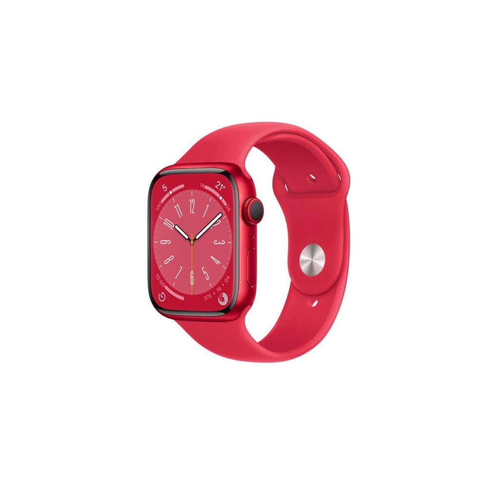 Apple Watch Series 8 GPS + LTE 45mm (PRODUCT)RED Aluminum w. (PRODUCT)RED Sport B. (MNKA3)