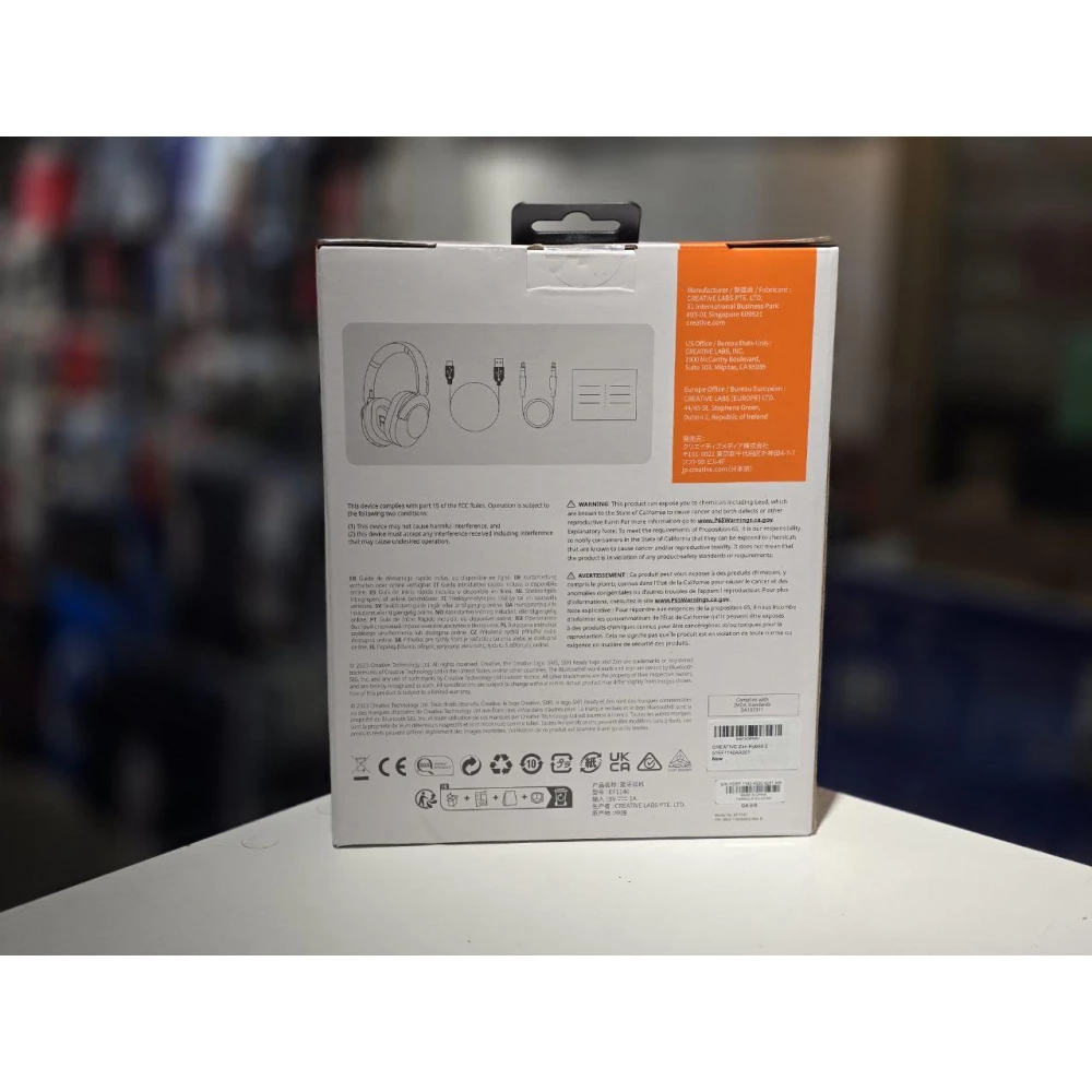 Накладные Наушники Creative Zen Hybrid 2 Black